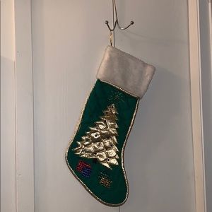 Estate Sale Christmas Stocking Pre Owned